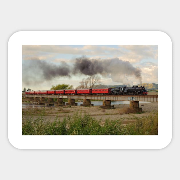 Steam locomotive Sticker by kawaii_shop